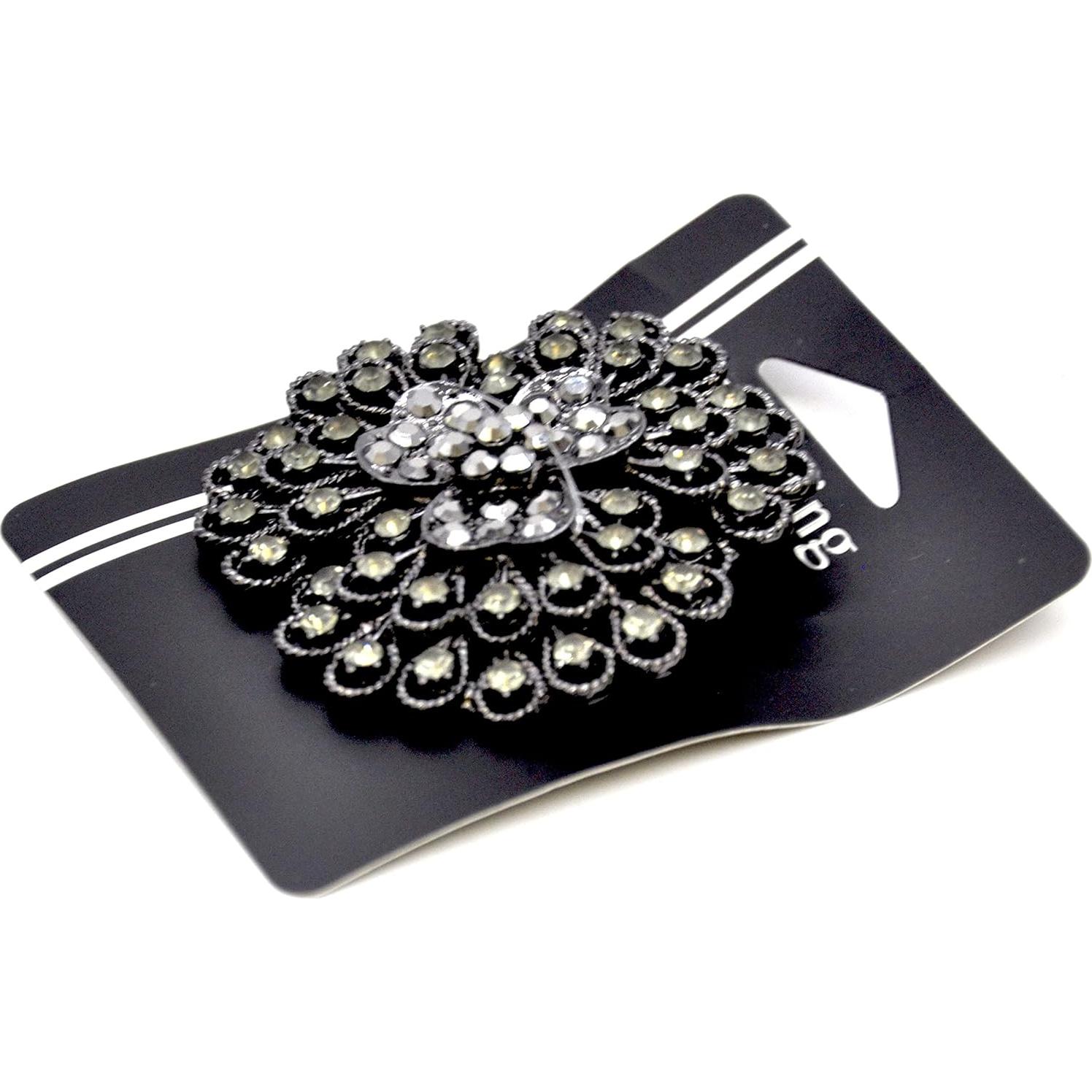 Broche de Rhinestone Belagio Enterprises 6.35 cm