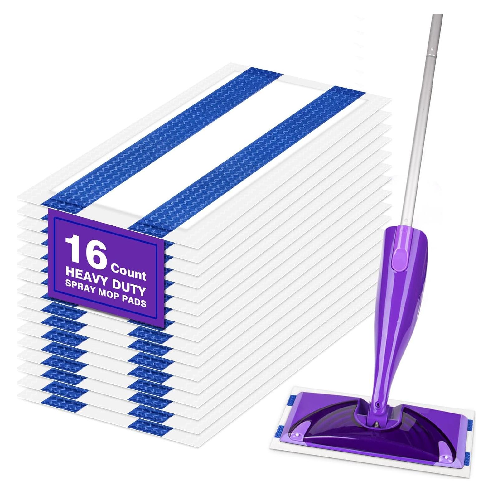 Paños de Mopa Secos HOMEXCEL 16 Unidades Compatibles Swiffer
