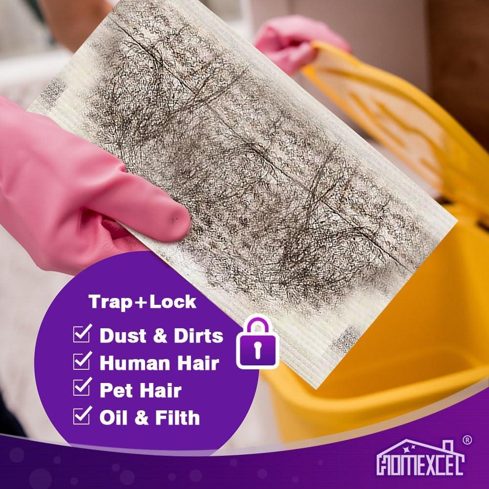 Paños de Mopa Secos HOMEXCEL 16 Unidades Compatibles Swiffer