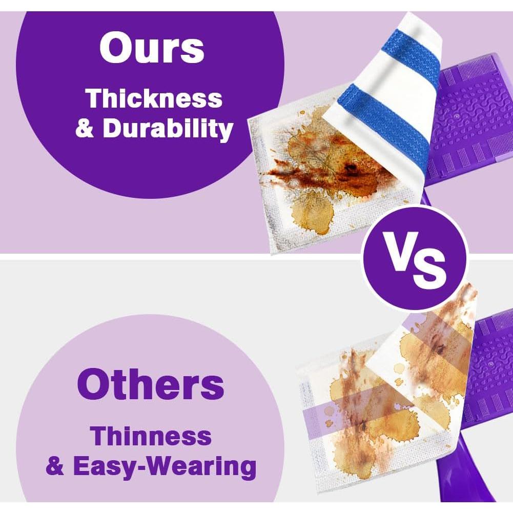 Paños de Mopa Secos HOMEXCEL 16 Unidades Compatibles Swiffer