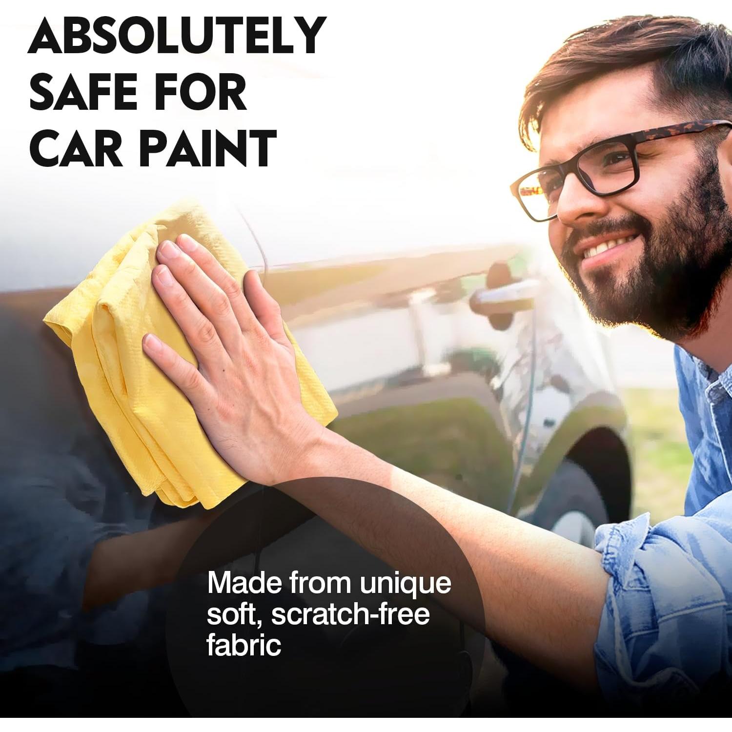 Toalla Shammy ARTIPOLY 66x43cm Súper Absorbente para Autos