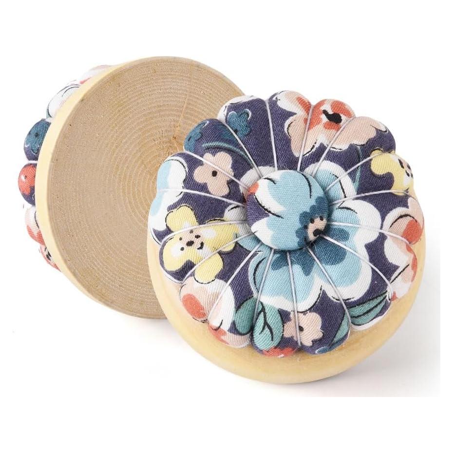 Almohadilla para Agujas Wanshui Calabaza Floral 7x3cm Magnética