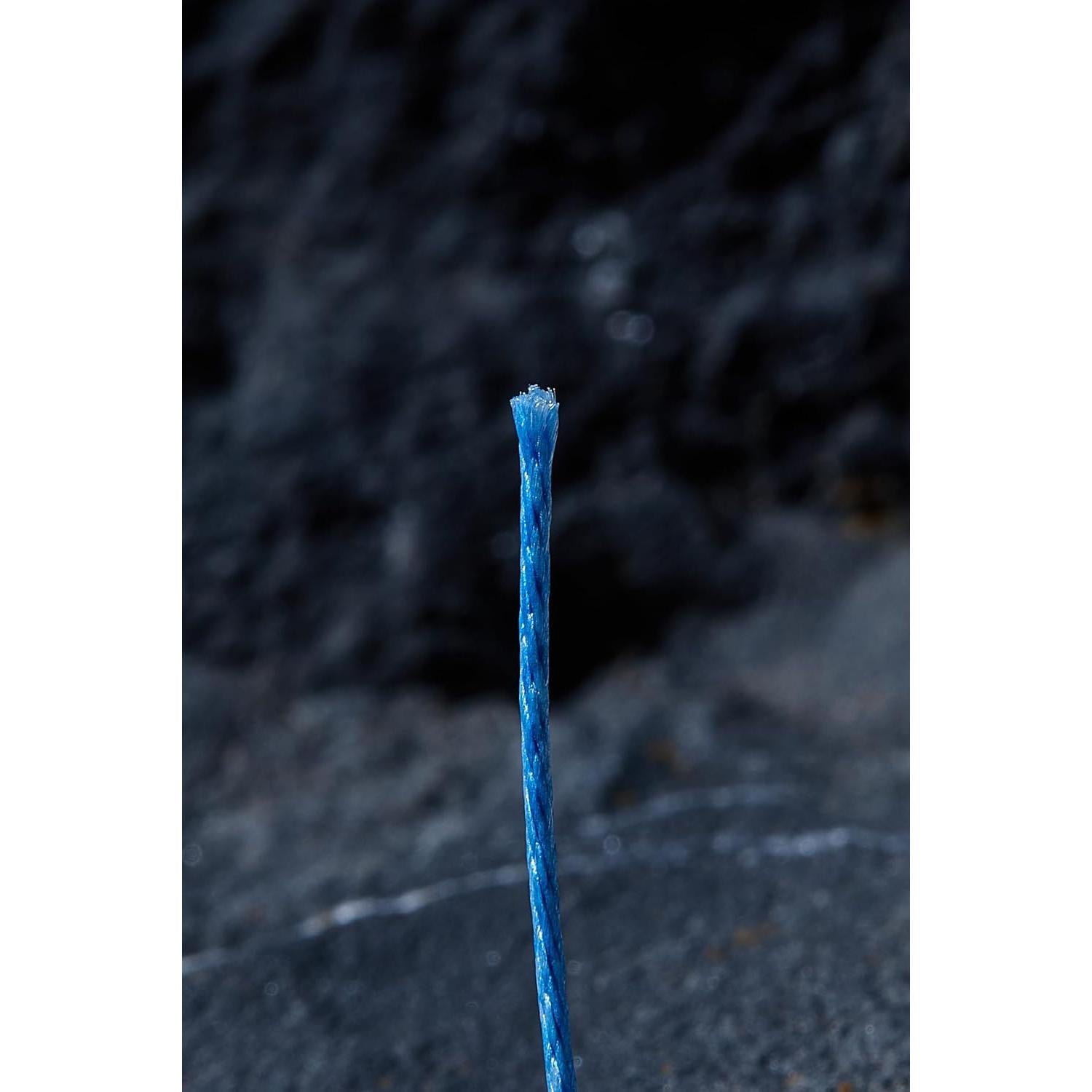 Hilo de Perlas Trenzado KONMAY 0.12mm 24lb Azul 91.44m