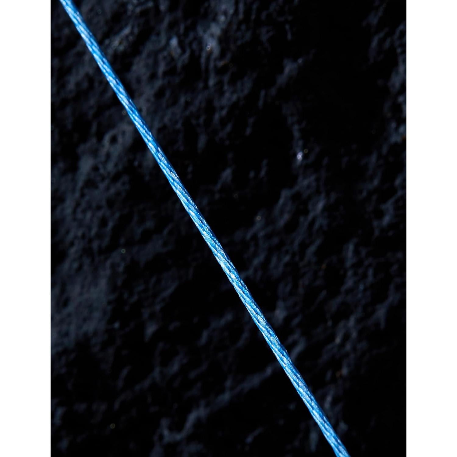 Hilo de Perlas Trenzado KONMAY 0.12mm 24lb Azul 91.44m