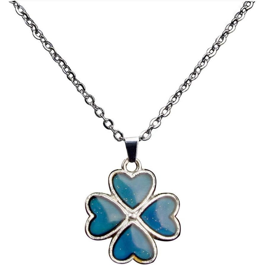 Collar Colgante Cambiante de Color FM FM42 50cm Acero Inoxidable