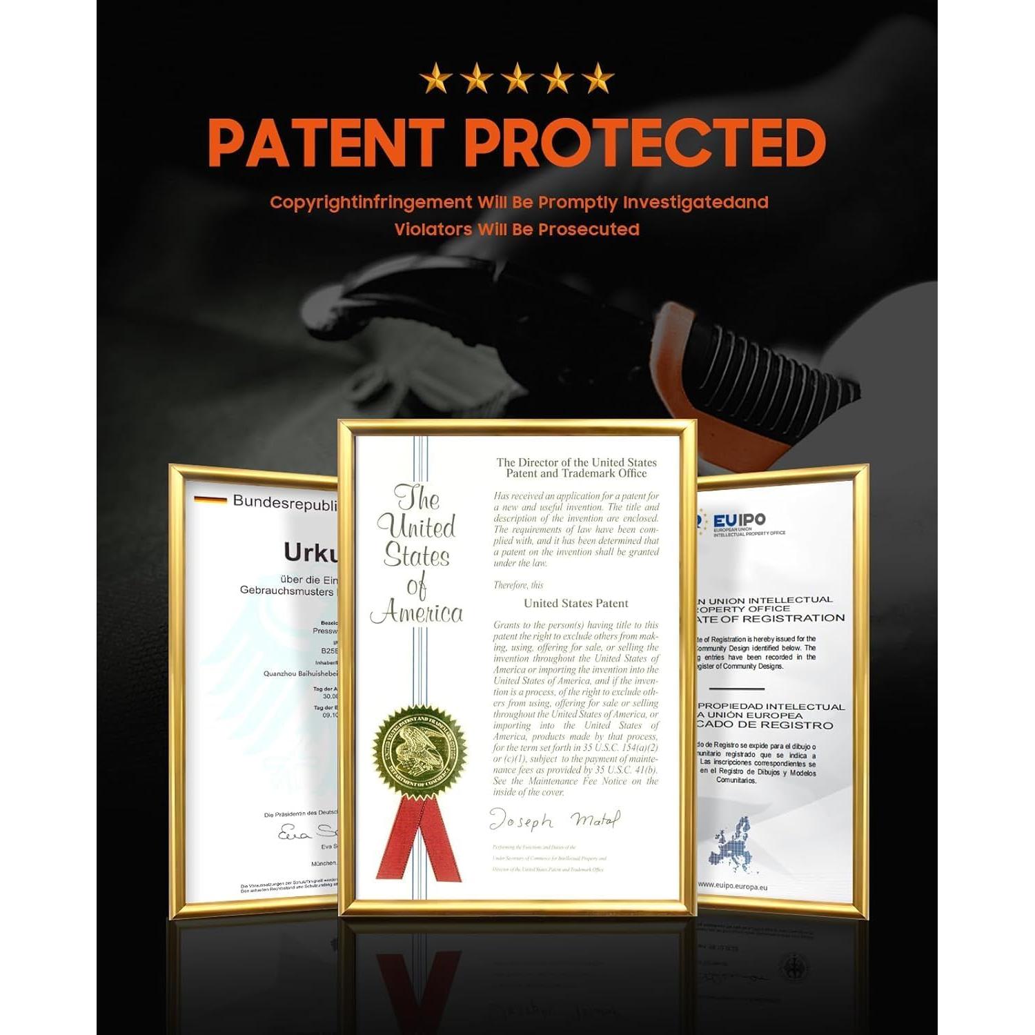 Herramienta de Instalación de Botones HAPDEN AK05 con 80 PCS