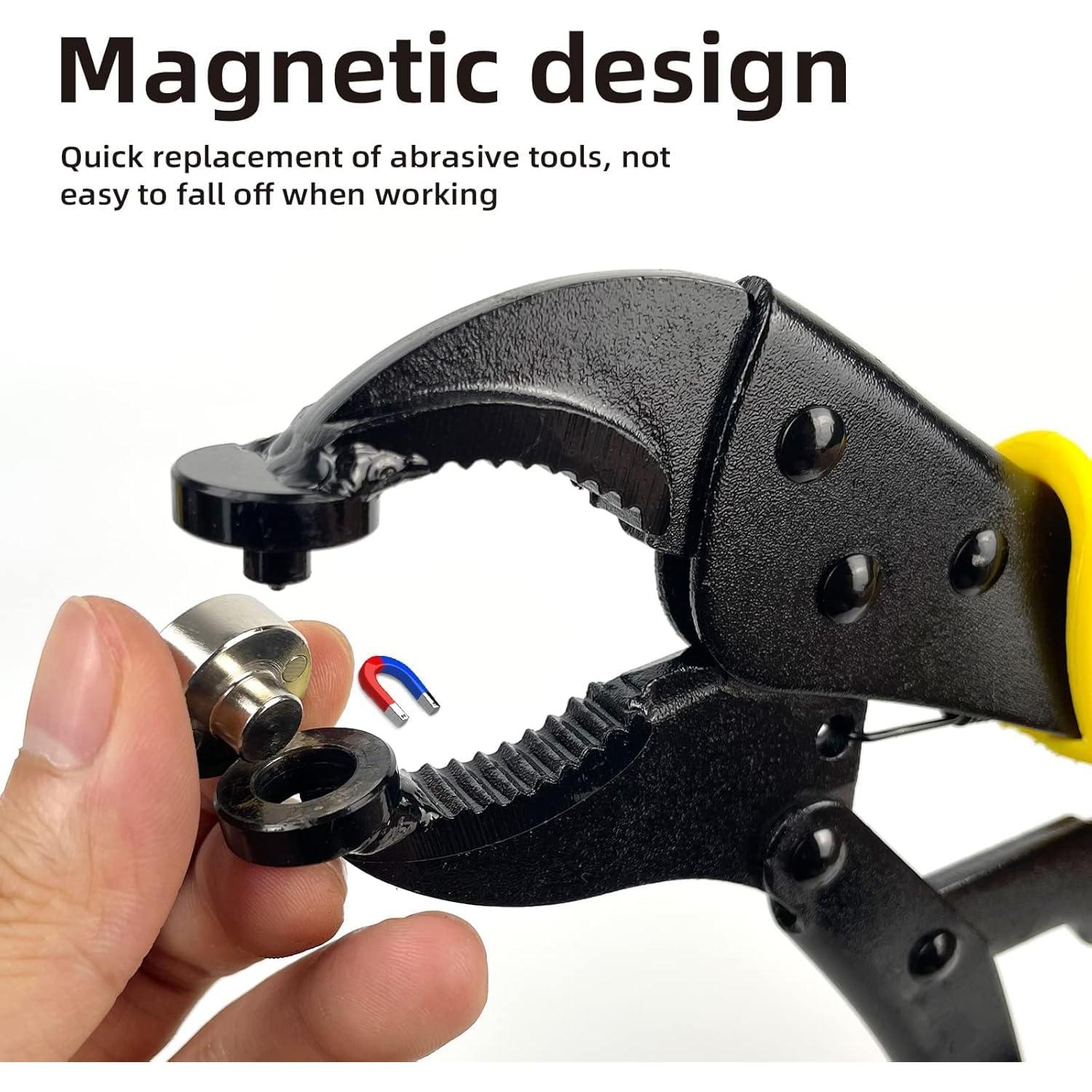 Herramienta de Instalación de Botones HAPDEN AK05 con 80 PCS