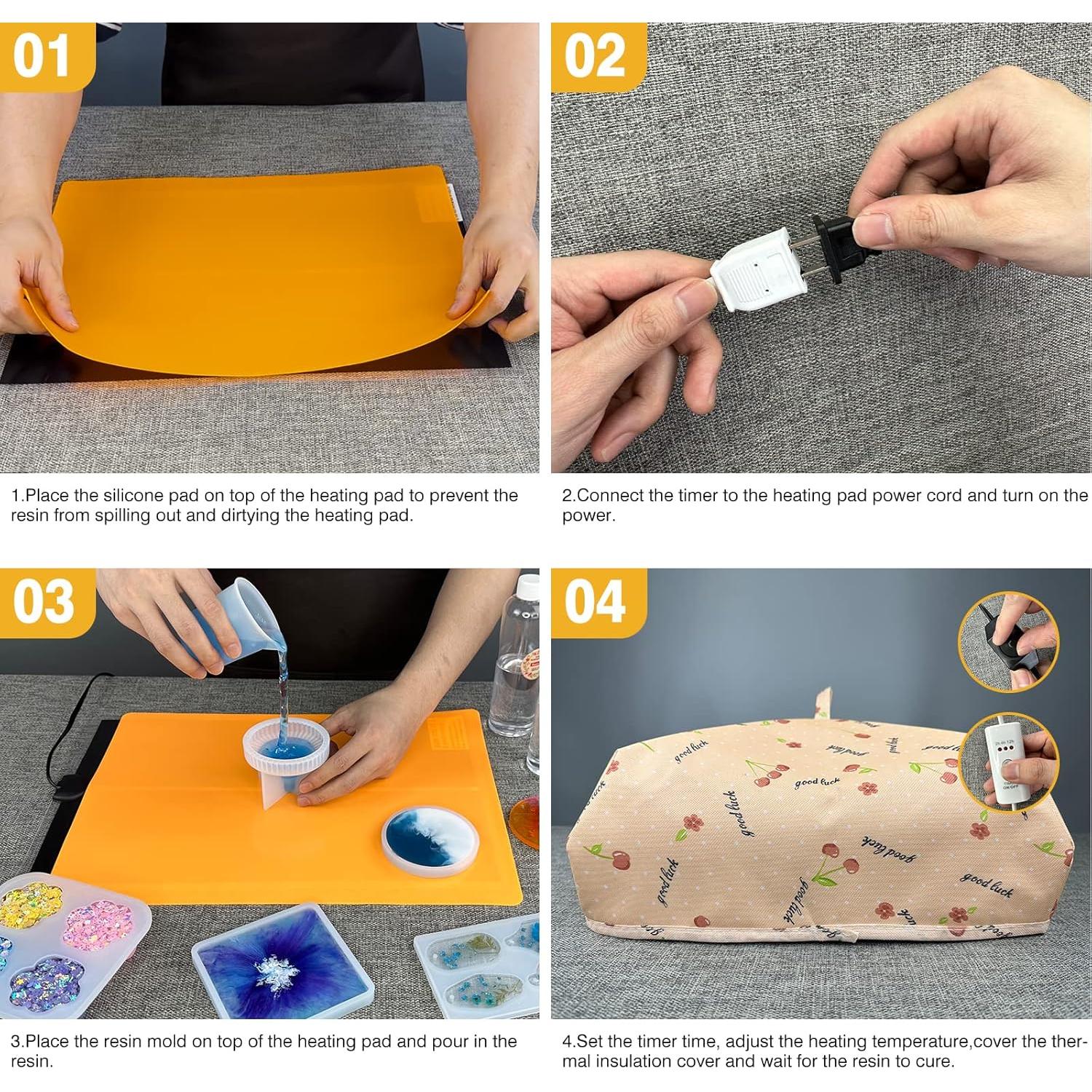 Kit de 26 Piezas de Calefacción para Resina Epóxica Akisey