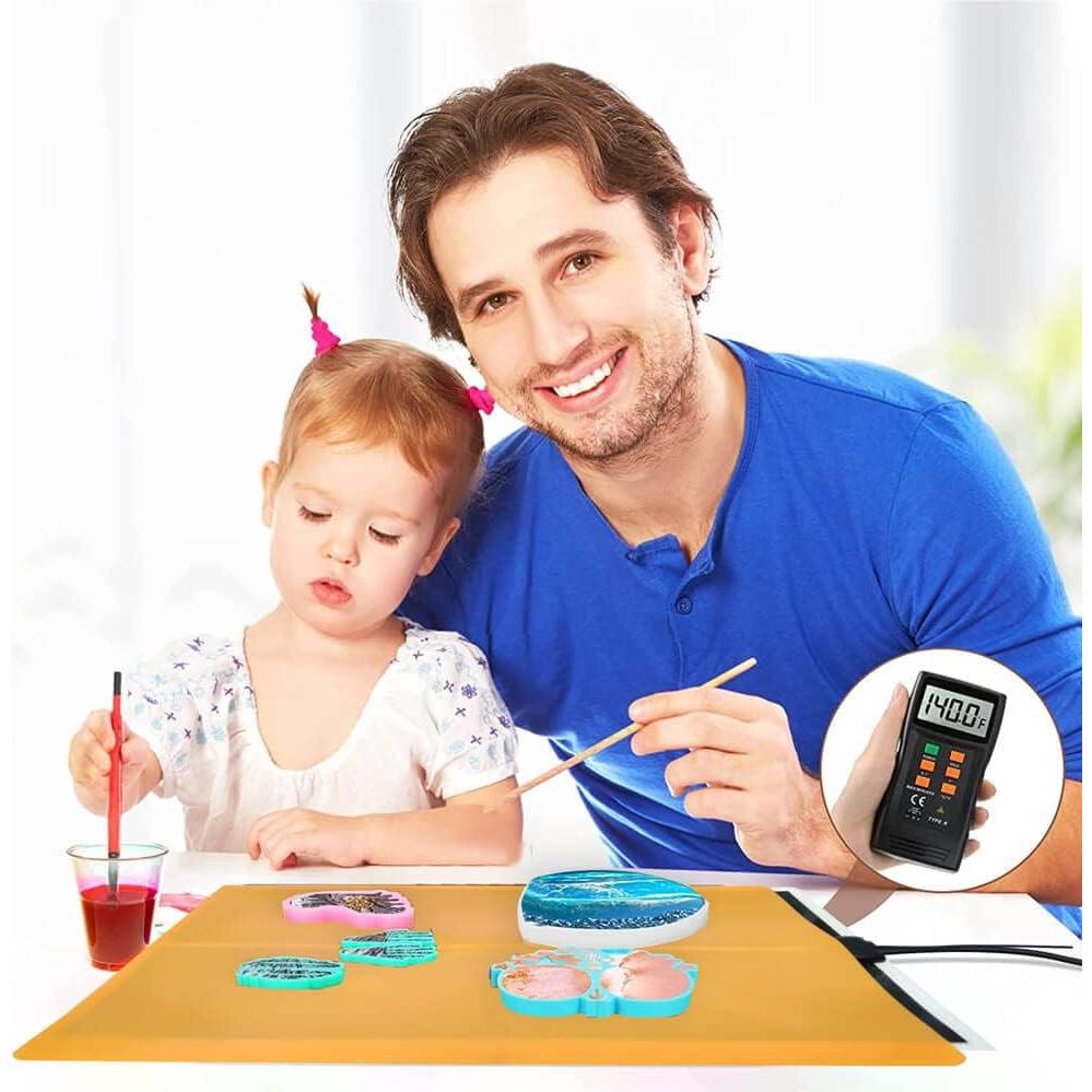 Kit de 26 Piezas de Calefacción para Resina Epóxica Akisey