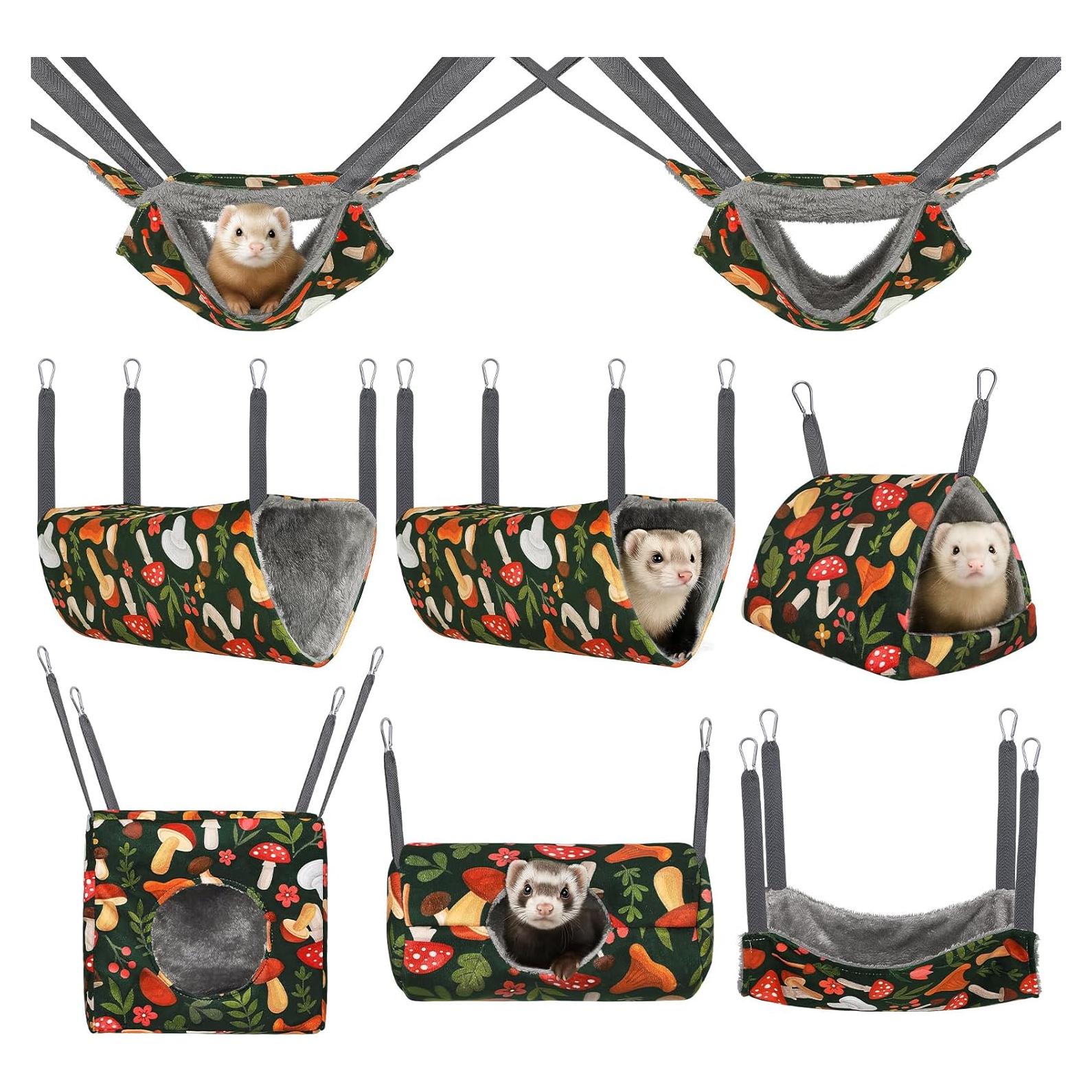 Hamaca para Hurones Hedgeink 8 Piezas Lavable 45x28cm