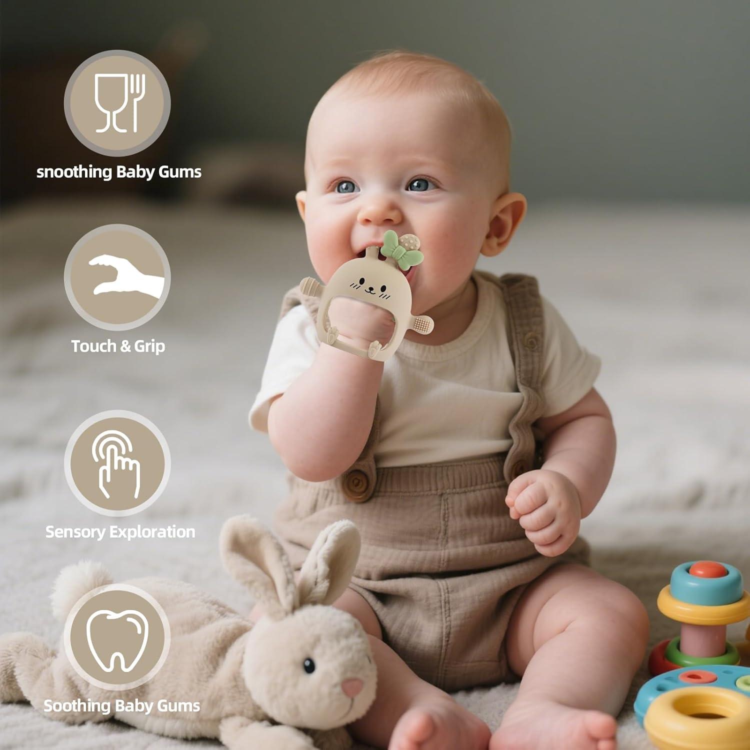 Mordedor de Silicona Chuya Bunny para Bebés 0-24 Meses