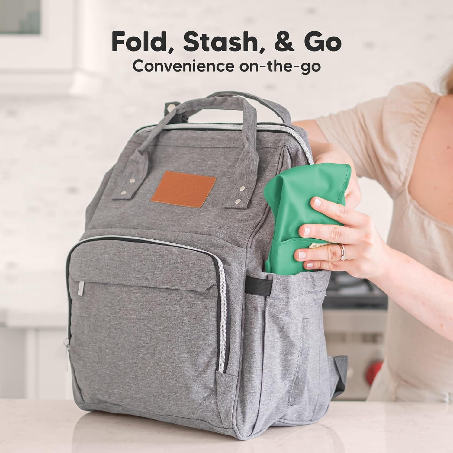 Paquete de 3 Baberos Impermeables KeaBabies para Bebés