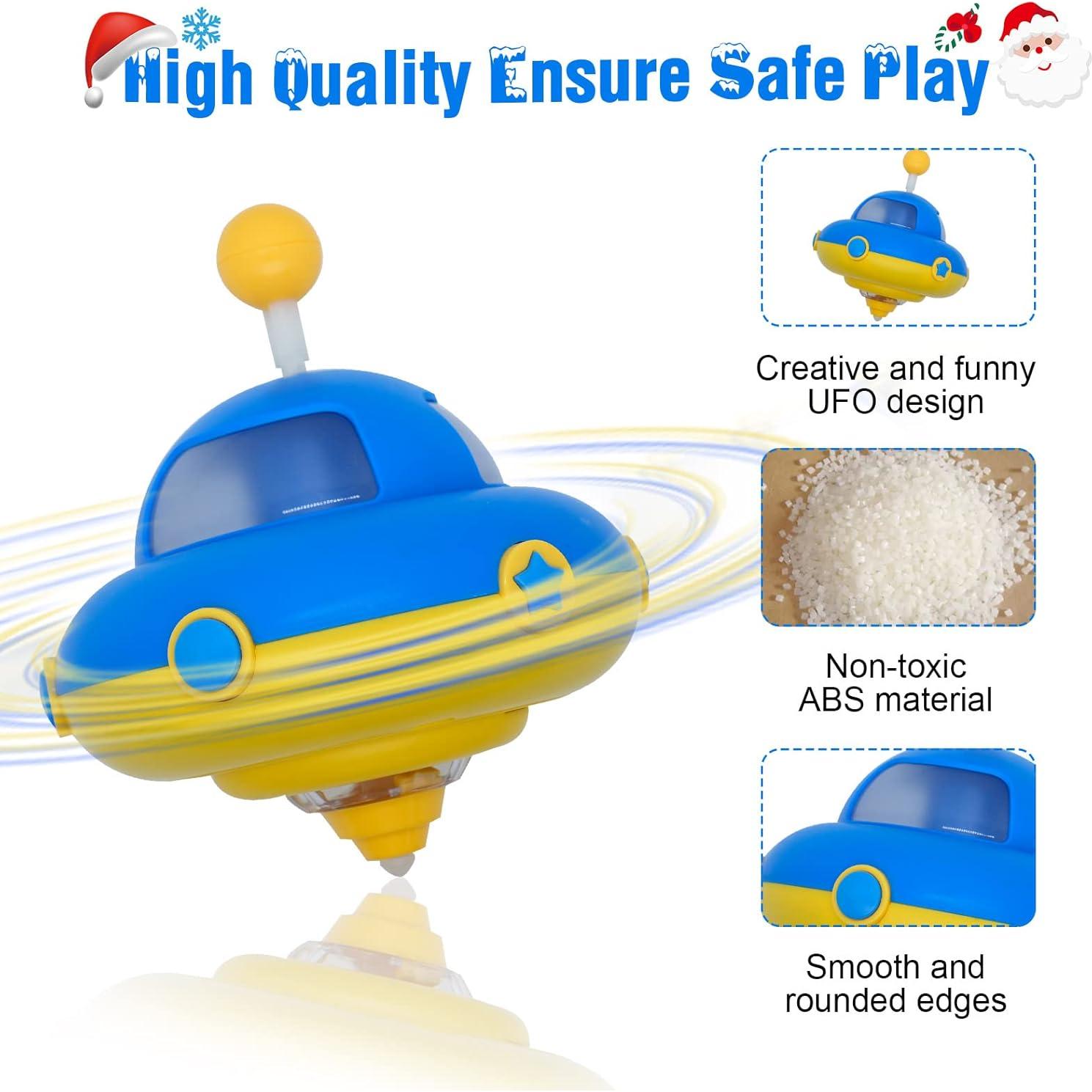 Trompo Iluminado DPTOYZ 13.7x15 cm Juguete Educativo