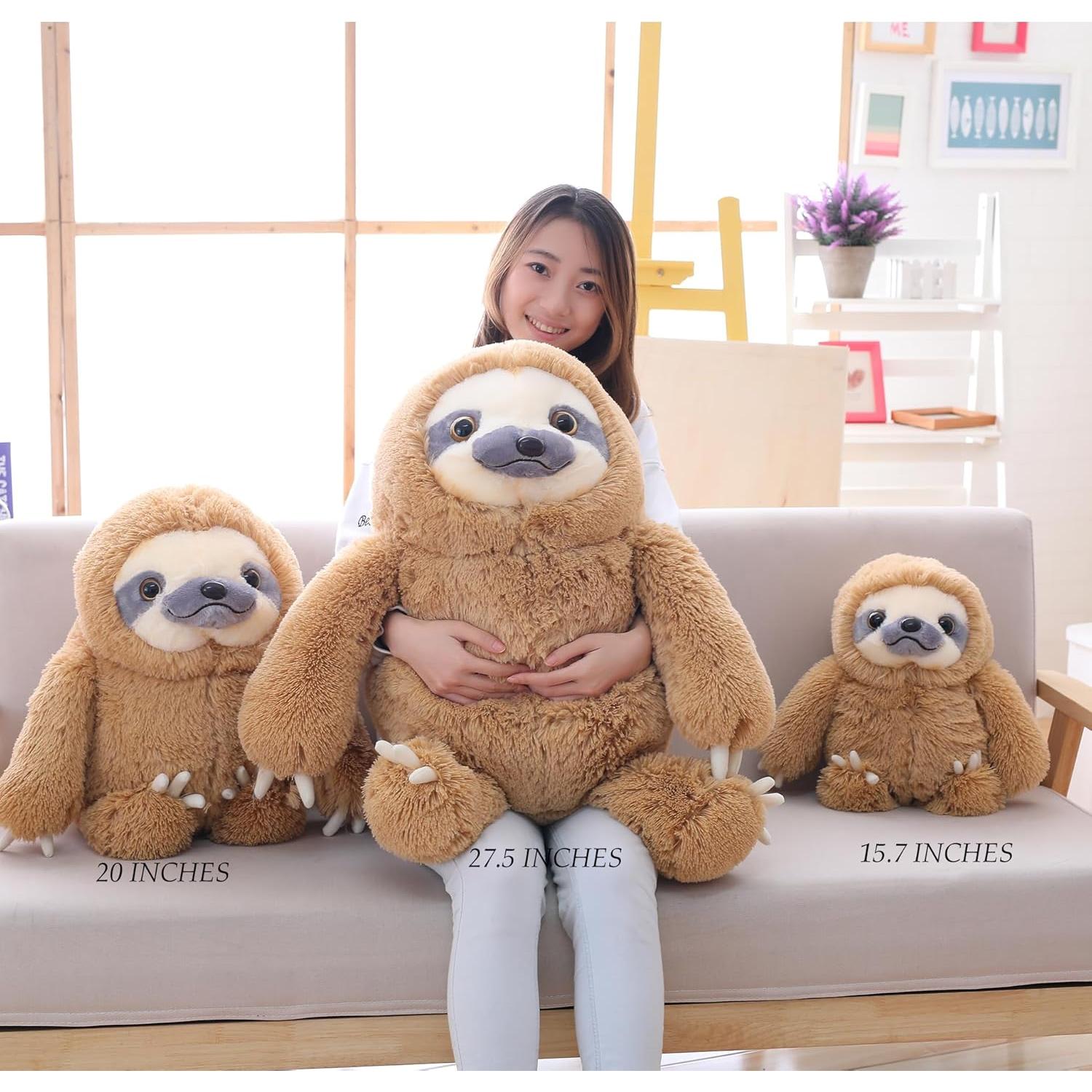 Juguete de Peluche Perezoso Winsterch 40 cm Marrón