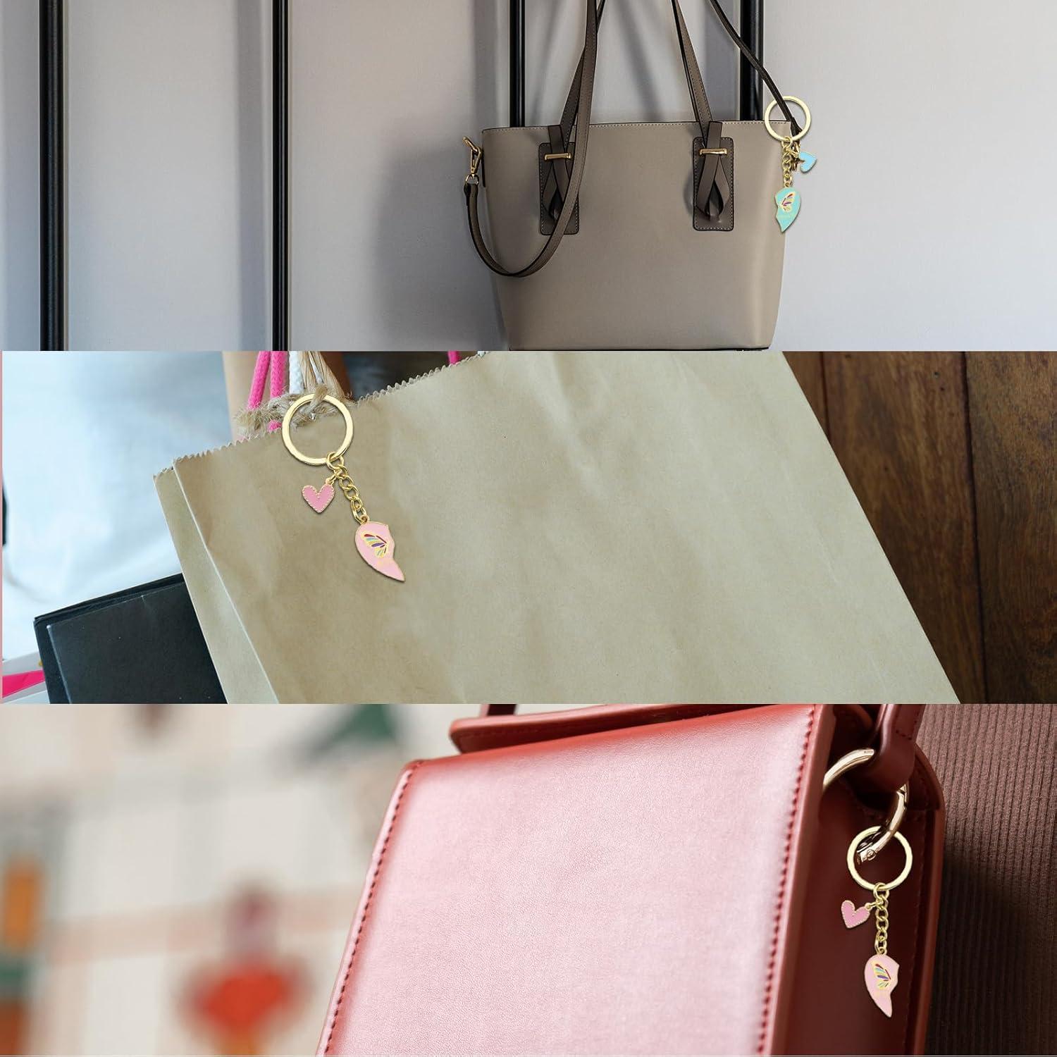 Llaveros de Amistad OEHEDOU para Mejores Amigos - 2 Piezas