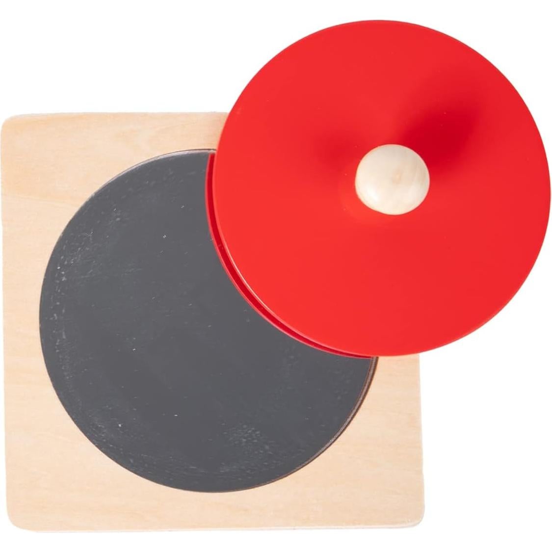 Kit de Juguetes Montessori 2 - Espejo, Rompecabezas y Tambor