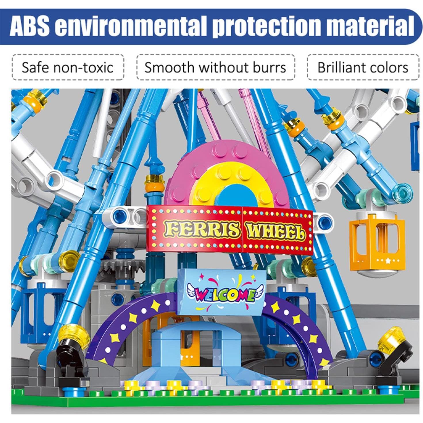 Kit de Bloques de Construcción Rueda de la Fortuna 870 Piezas