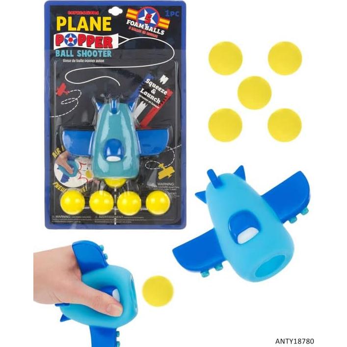 Lanzador de Pelotas de Espuma Expressions - Juguete de Avión