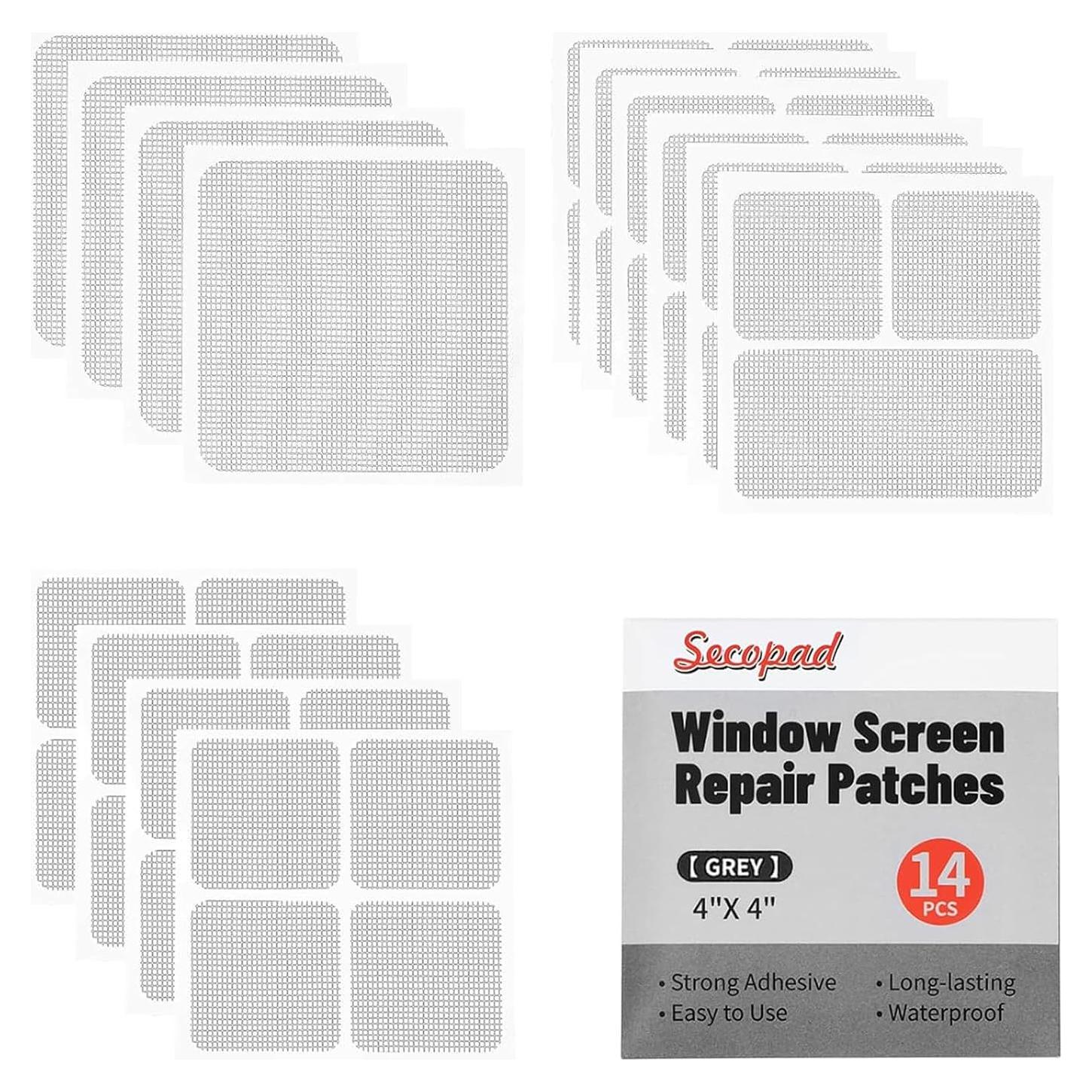 Kit de reparación de pantallas Secopad 14 hojas gris/negro