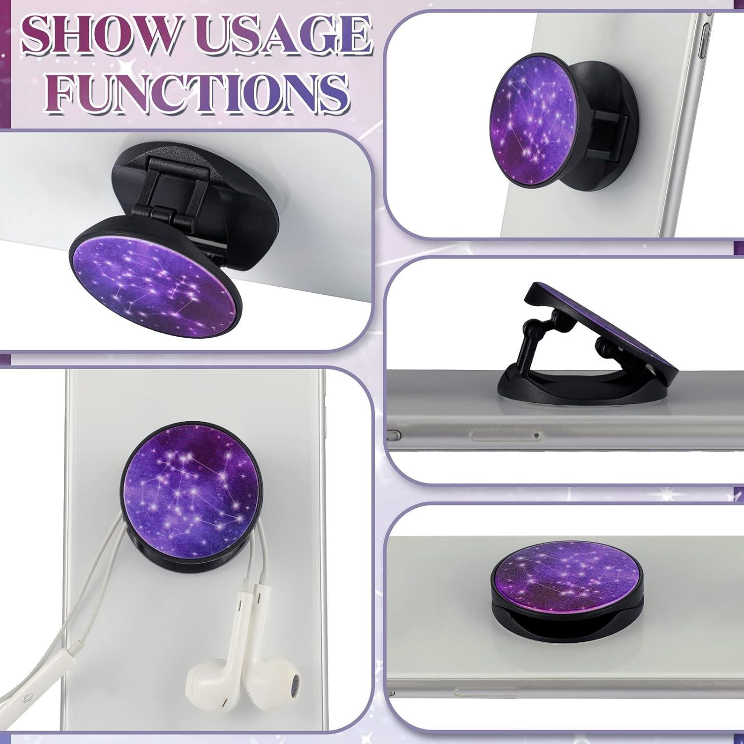 Soporte Colapsable para Teléfono Móvil Honoson 9 Piezas