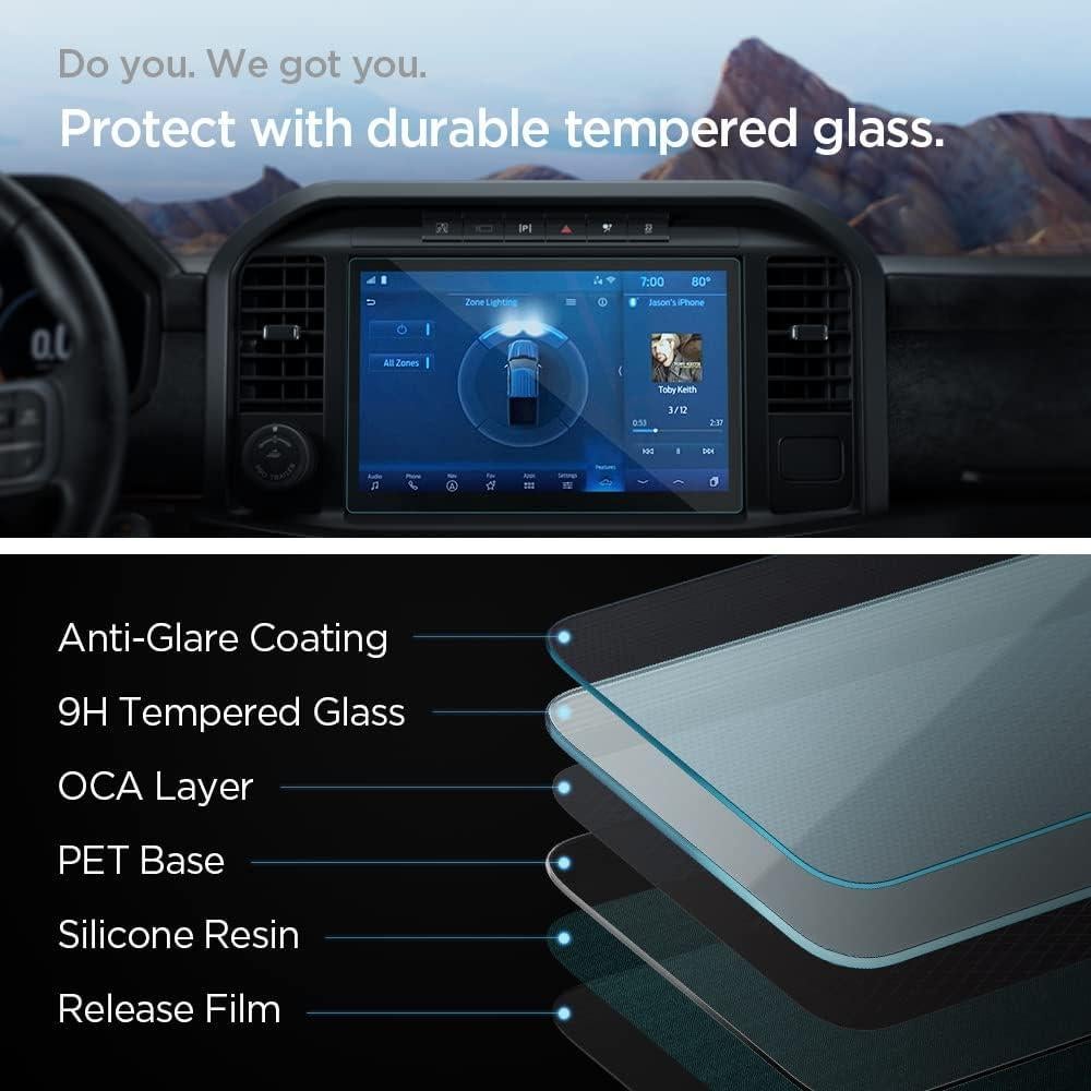 Protector de Pantalla Vidrio Templado Spigen 12" para Ford F-150