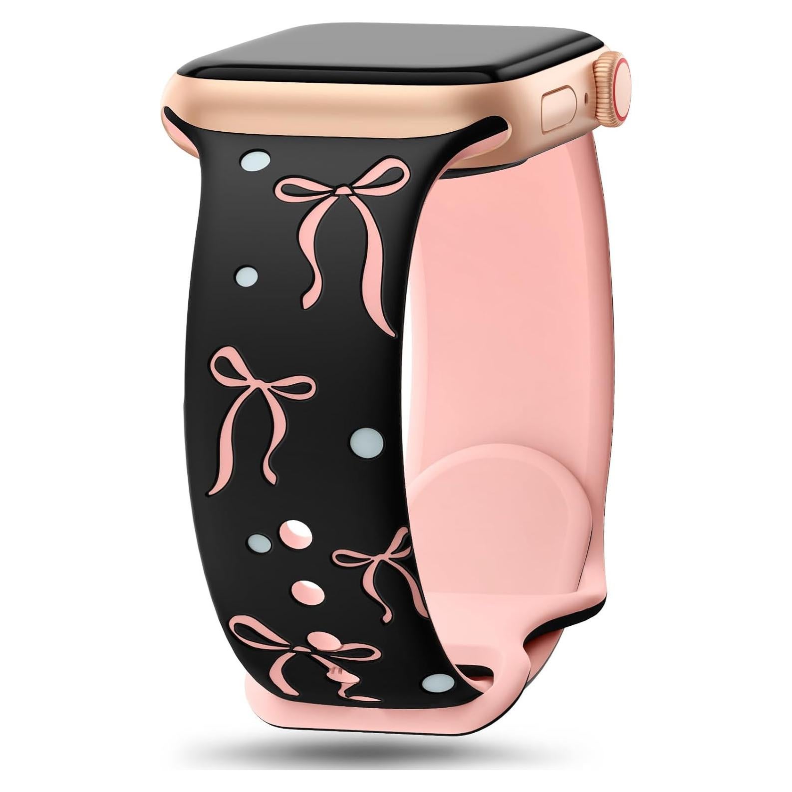 Banda Floral de Silicona SuperNaNa para Apple Watch 38-49mm