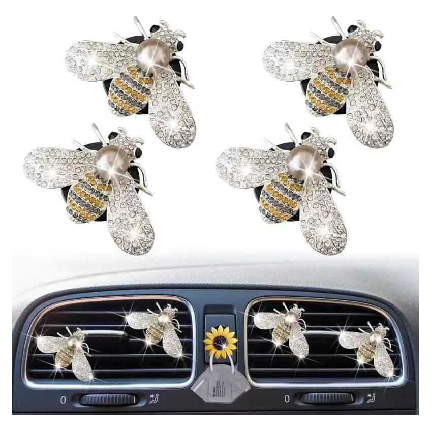 Clip de Ventilación para Auto Galyacht con Rhinestones 4 Pcs