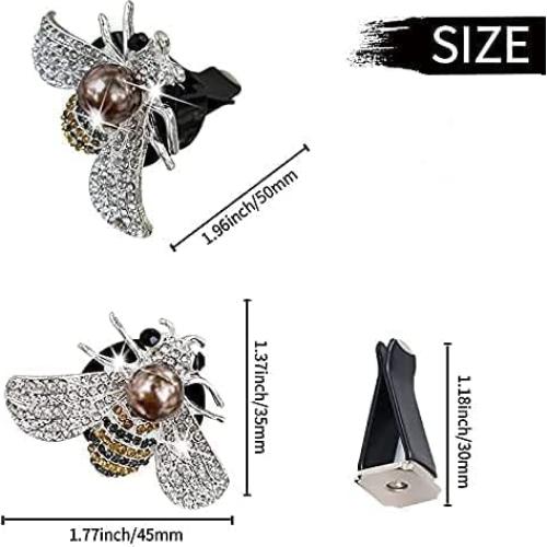 Clip de Ventilación para Auto Galyacht con Rhinestones 4 Pcs