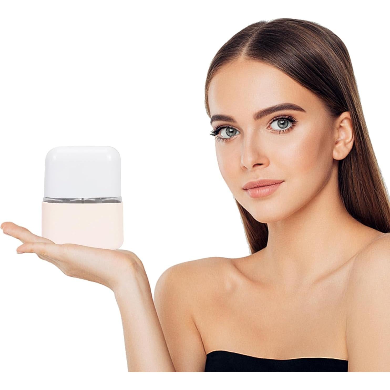 Botellas de Viaje Songaa 2 en 1 a Prueba de Fugas Beige