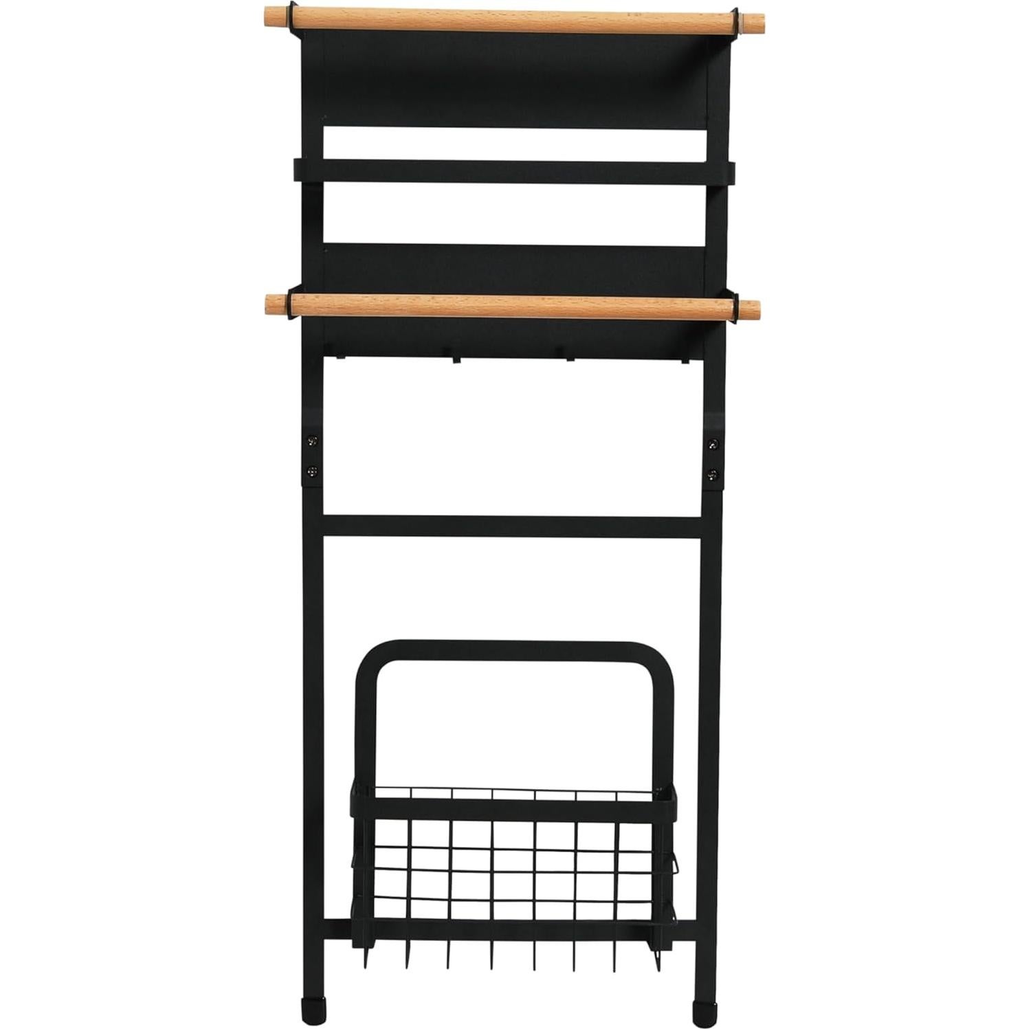 Organizador Magnético de Metal Household Essentials Negro