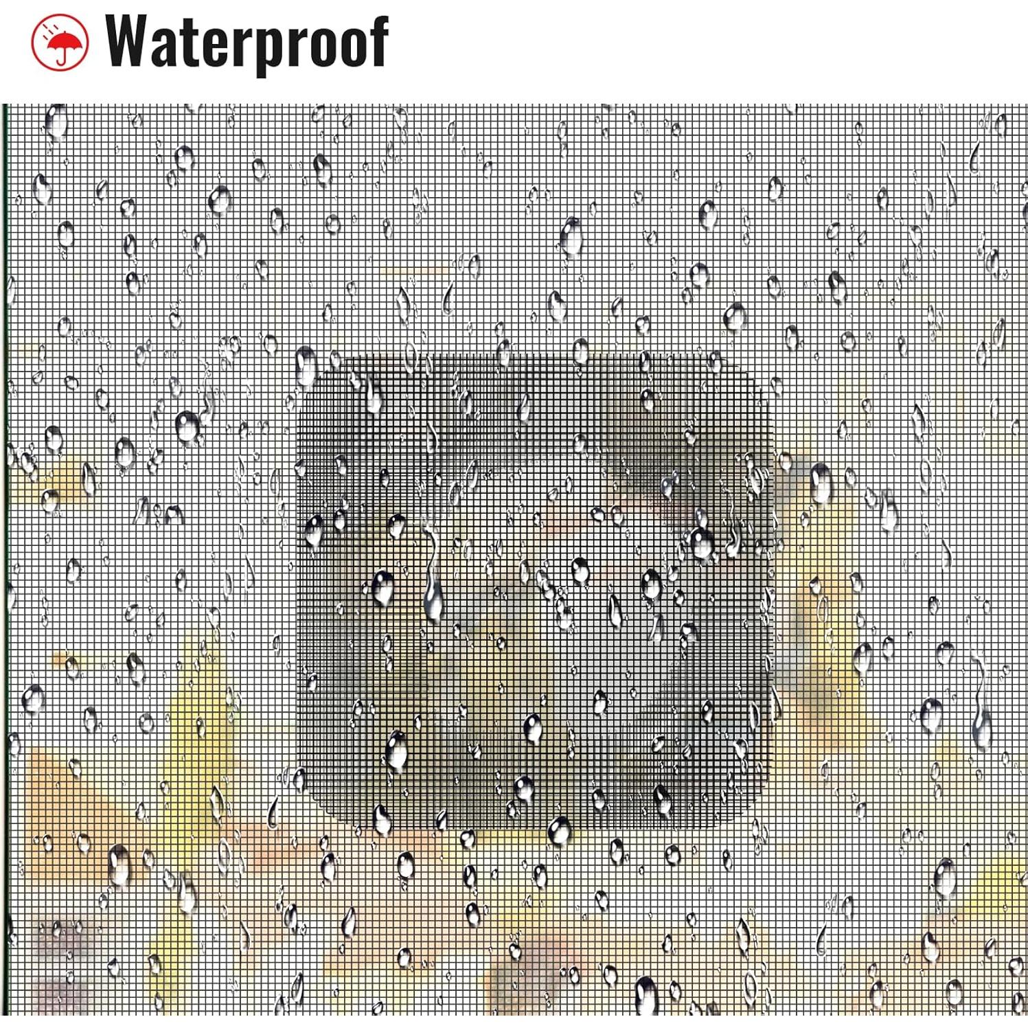 Parche de Reparación de Pantalla Matenf 18x13cm Negro 6 Piezas