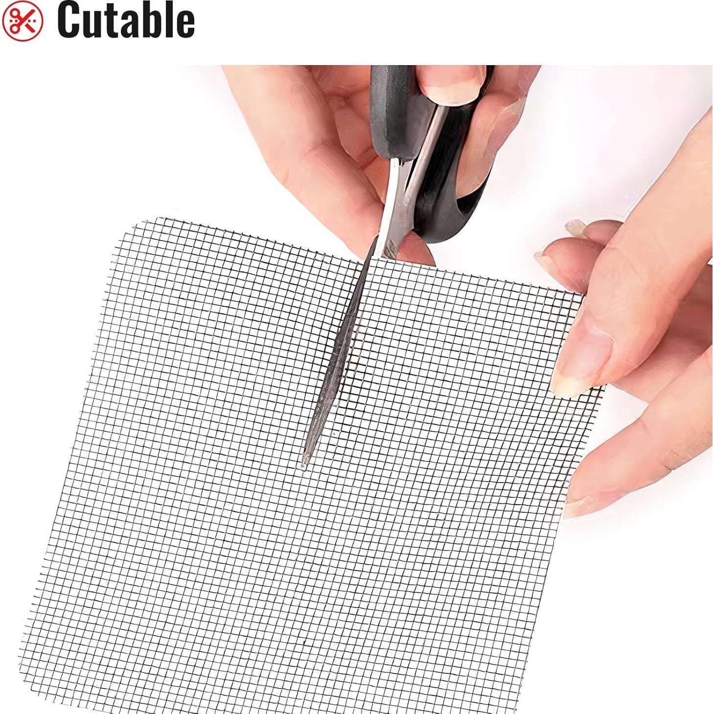 Parche de Reparación de Pantalla Matenf 18x13cm Negro 6 Piezas