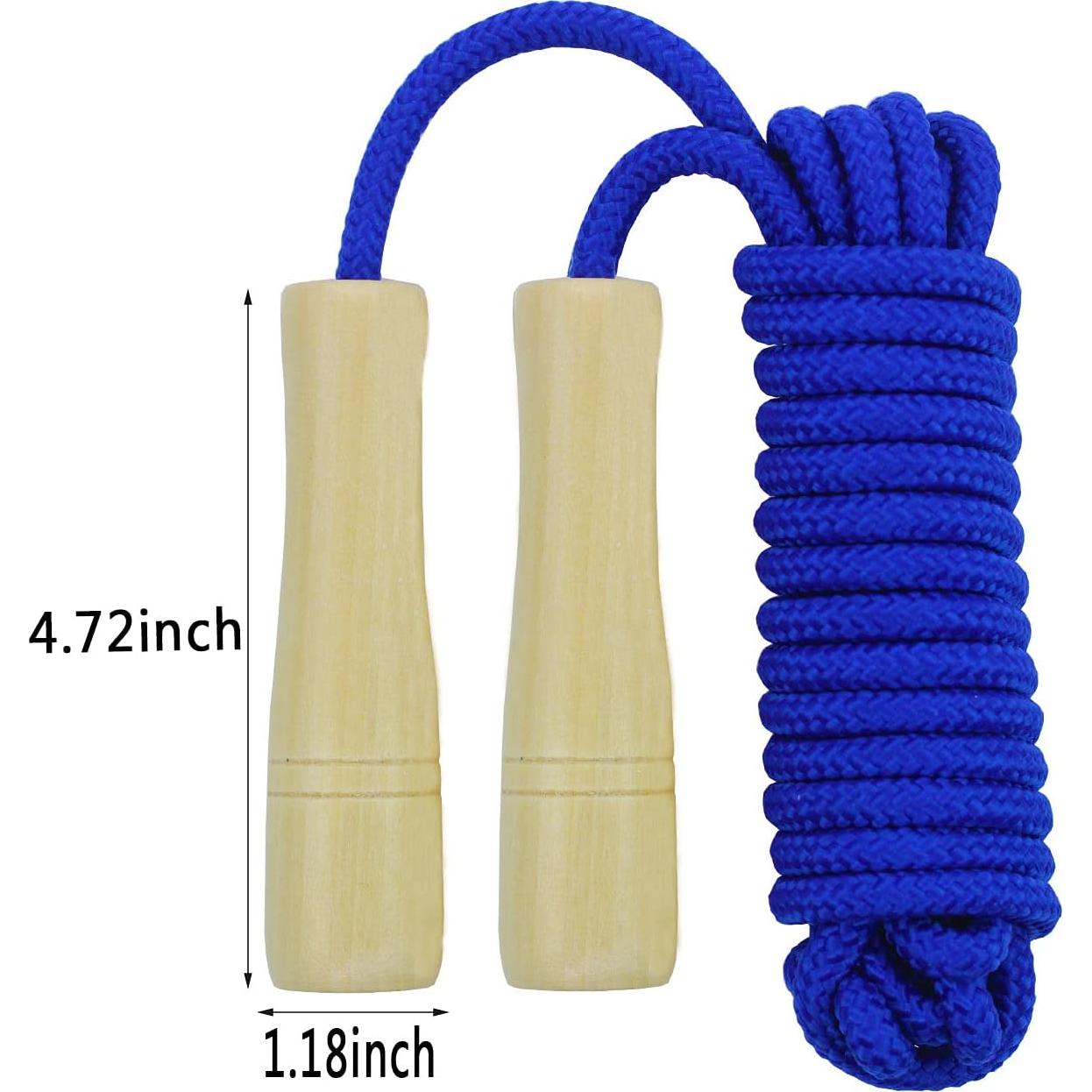 Cuerda de Salto Doble Dutch AUMCDIK 4.88m Ajustable para 5-6 Saltadores