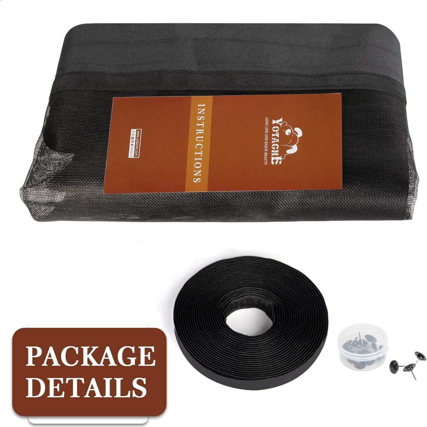 Yotache Puerta Pantalla Magnética Ajustable 73-83 cm x 200-205 cm