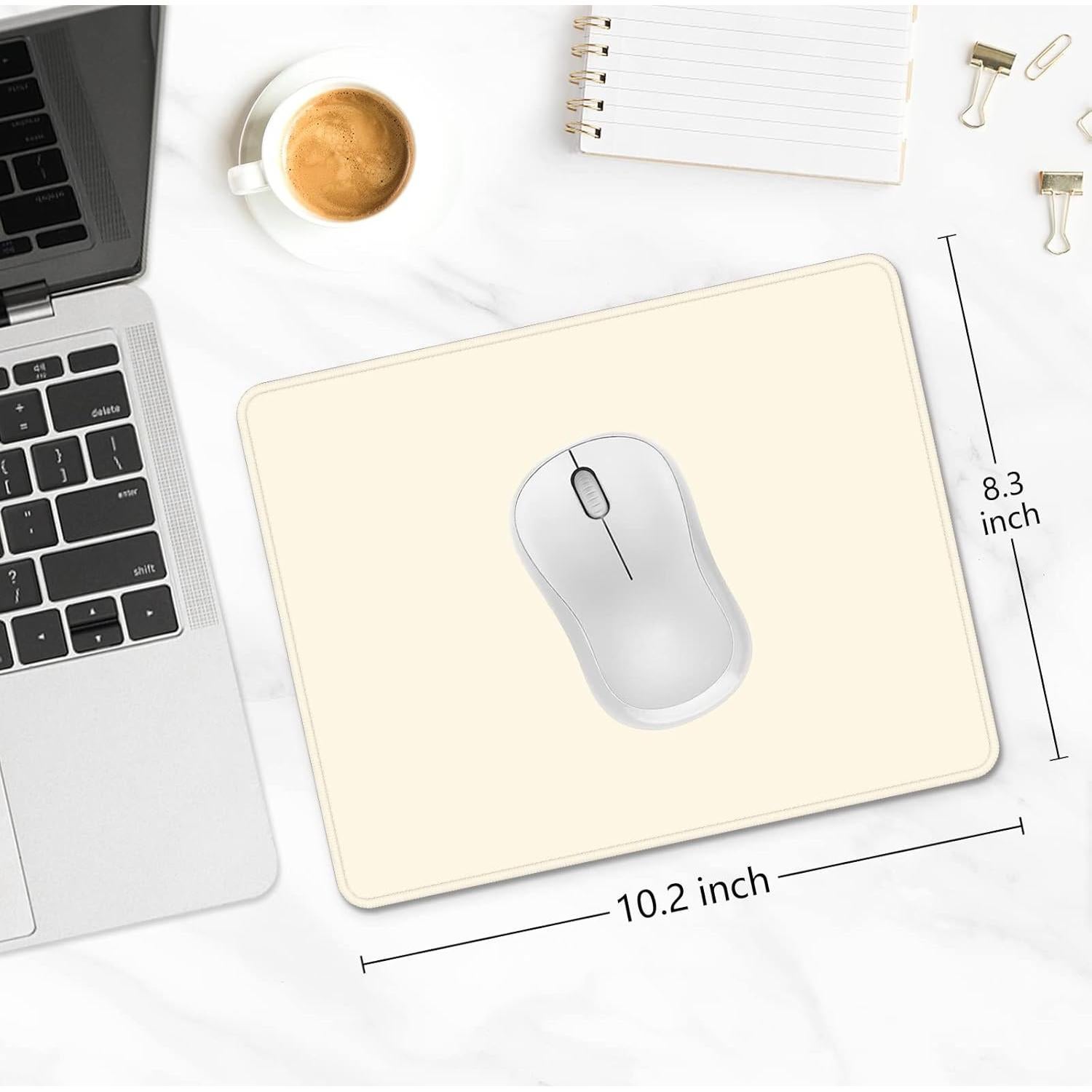 Alfombrilla de Ratón Niniubye ZM25x20-Apricot 5mm Antideslizante