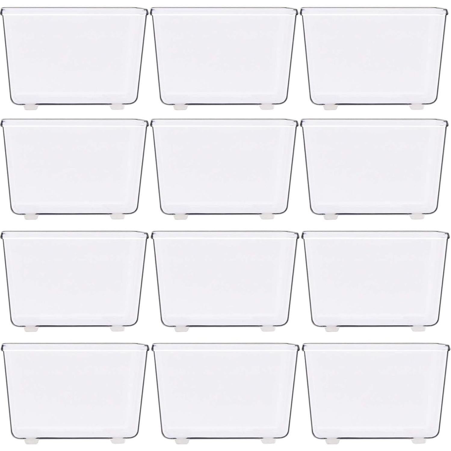 Organizador de Cajones Transparente Simple Houseware 12 Piezas