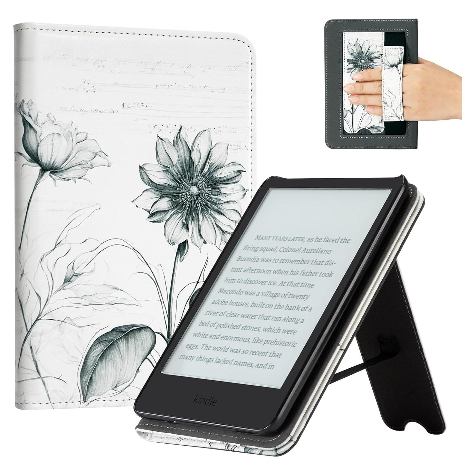 Funda CoBak para Kindle 6" 2024/2022 con Soporte y Correa