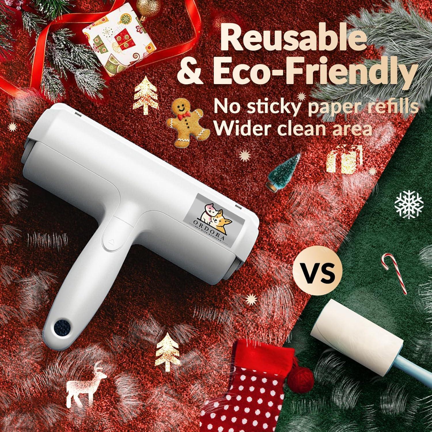 Rodillo de Pelusa Reutilizable Ordora para Pelo de Mascota