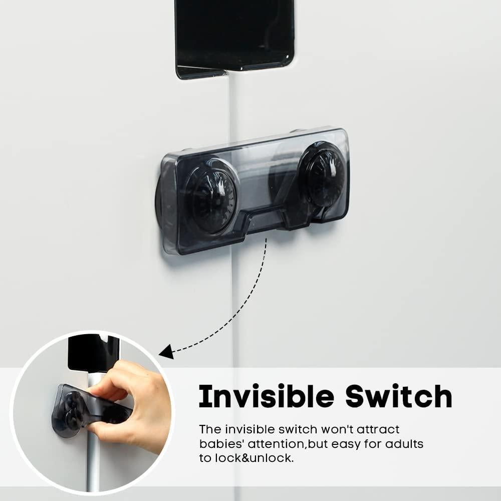 Cerradura de Refrigerador a Prueba de Niños EUDEMON 2 Pack