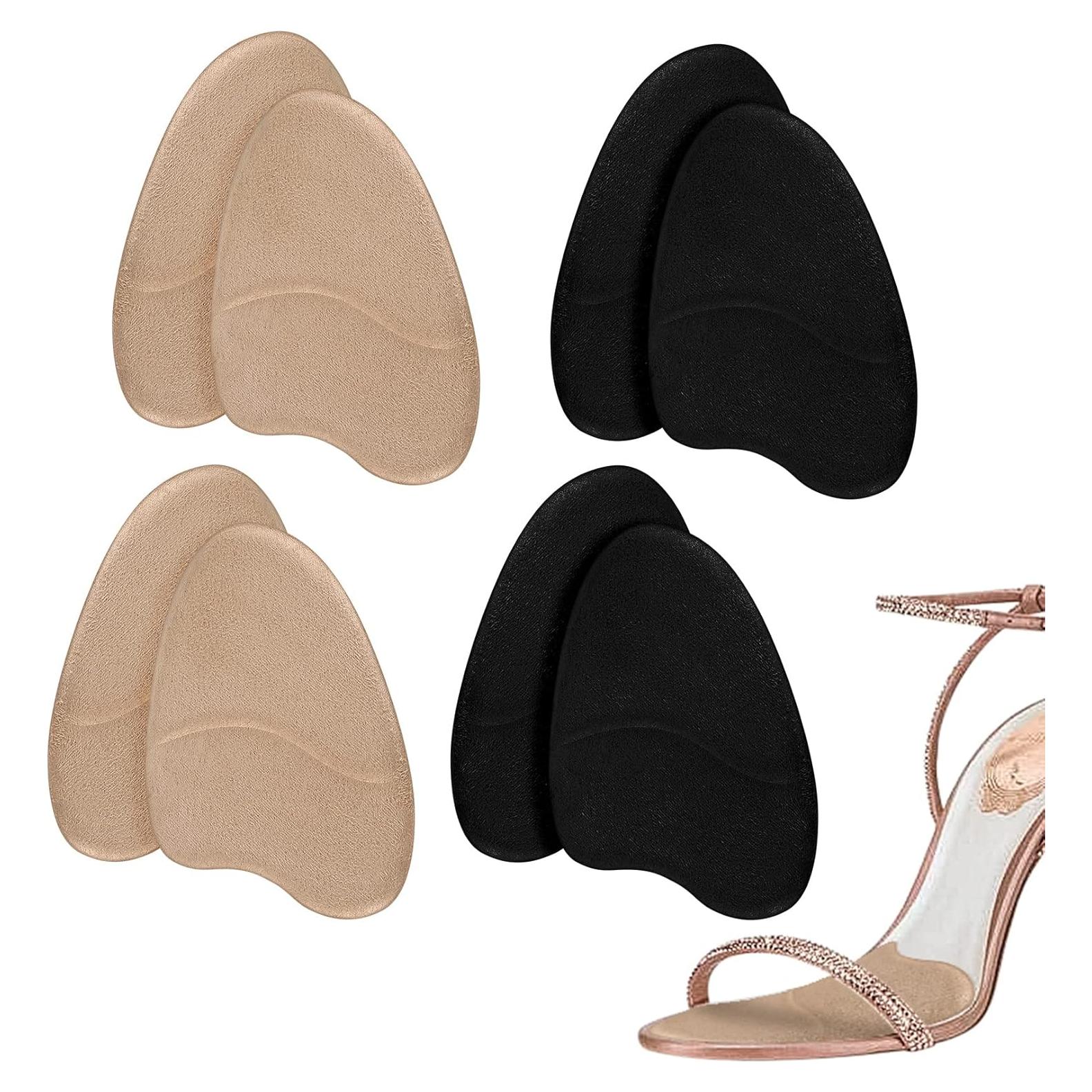 4 Pares Almohadillas Antideslizantes RUGLAMZHIP para Zapatos Mujer