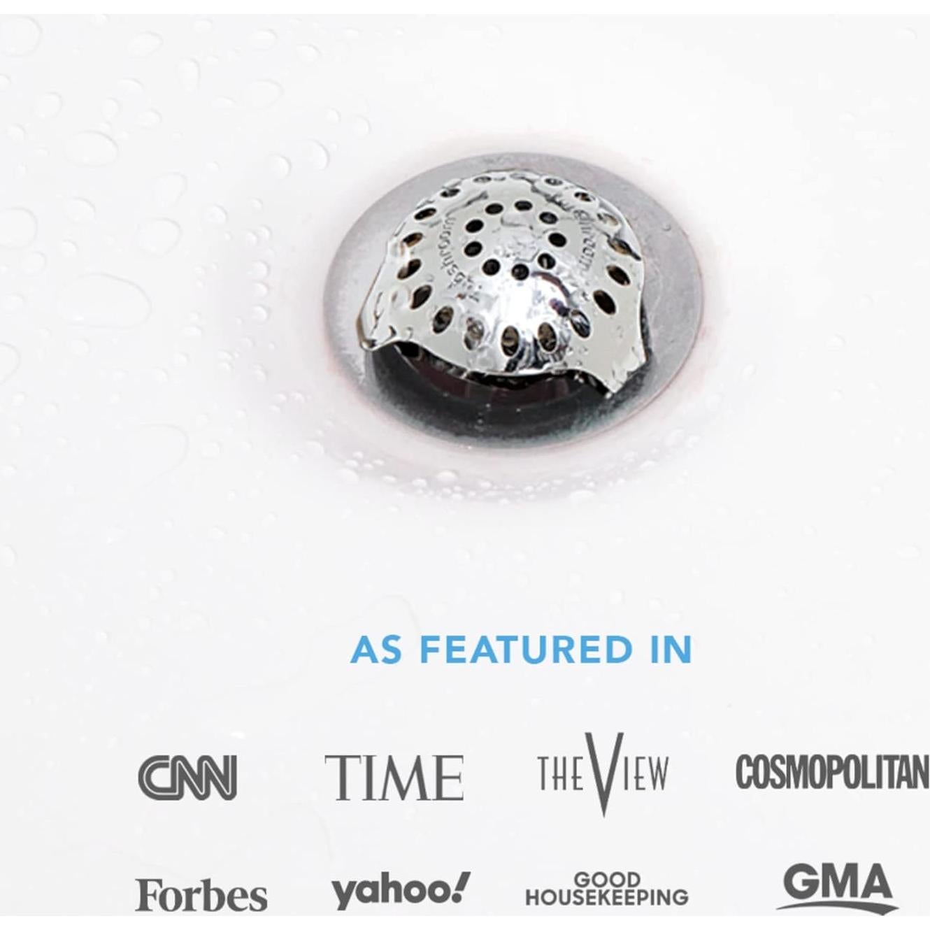 SinkShroom Ultra Drenaje Lavabo Acero Inoxidable 5,08 cm