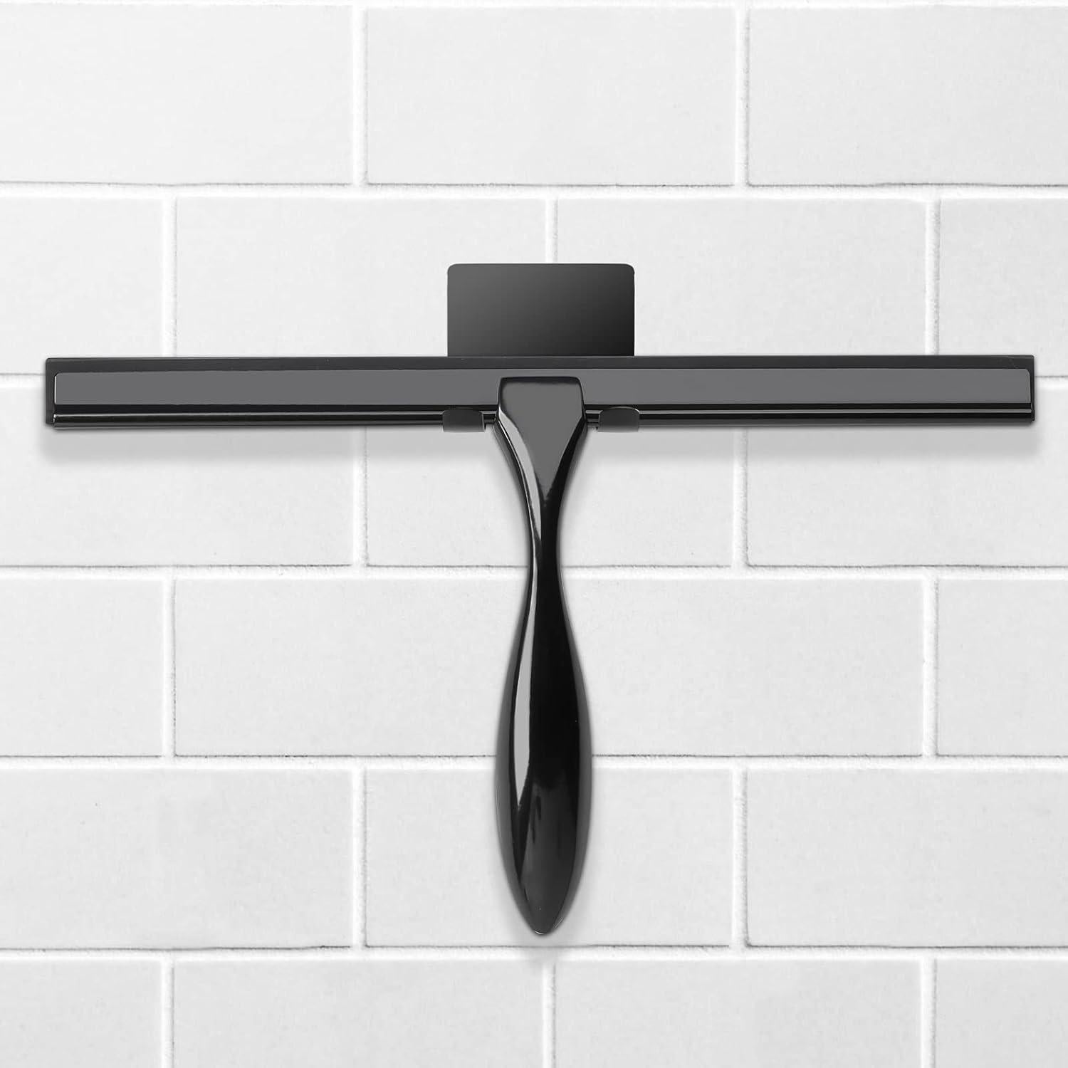 Limpiaparabris de Ducha Simtive 25 cm con Ganchos Adhesivos