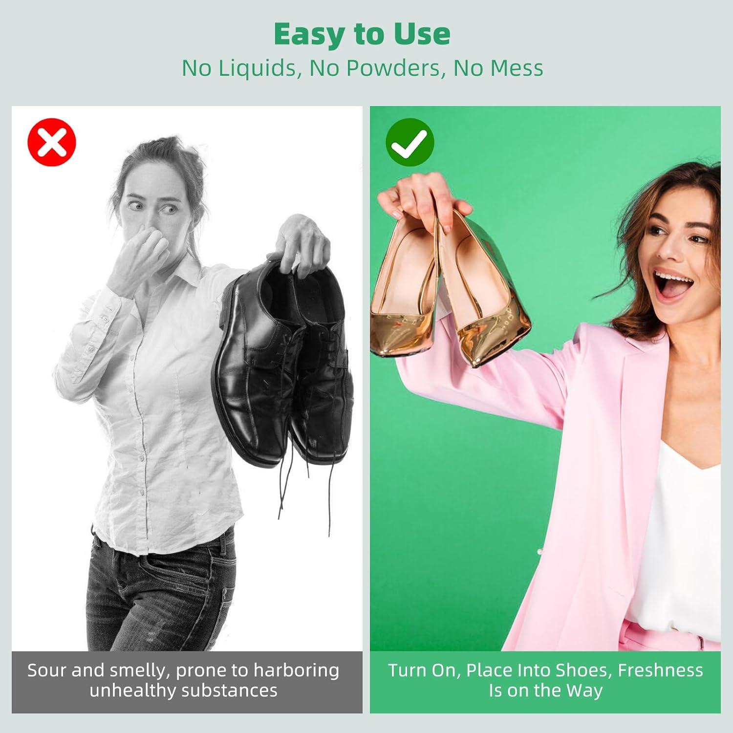 Desodorante Eléctrico para Zapatos Ayaprak - Ozono, Carga USB-C