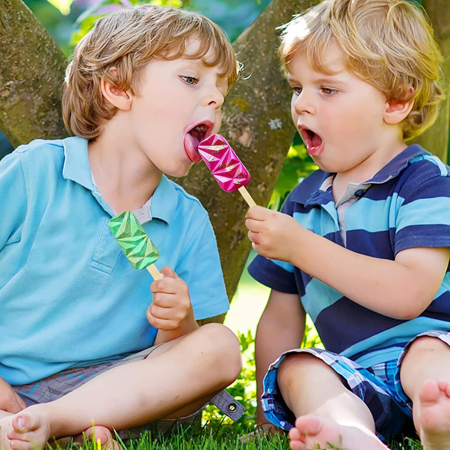 Moldes de Silicona para Cake Pop RUGVOMWM 2 Piezas 4 Cavidades