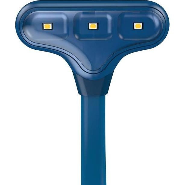 Luz de Libro Mighty Bright NuFlex LED Cálido Clip-On Azul