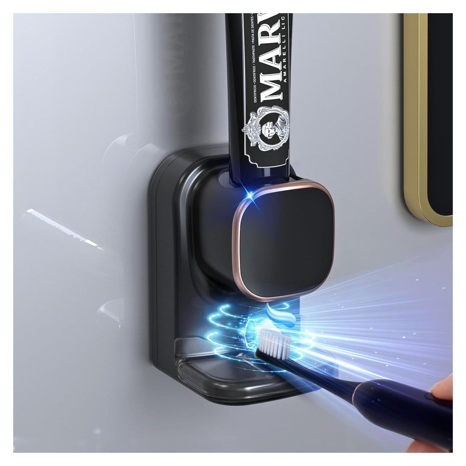 Dispensador Automático de Pasta de Dientes Wekity Negro