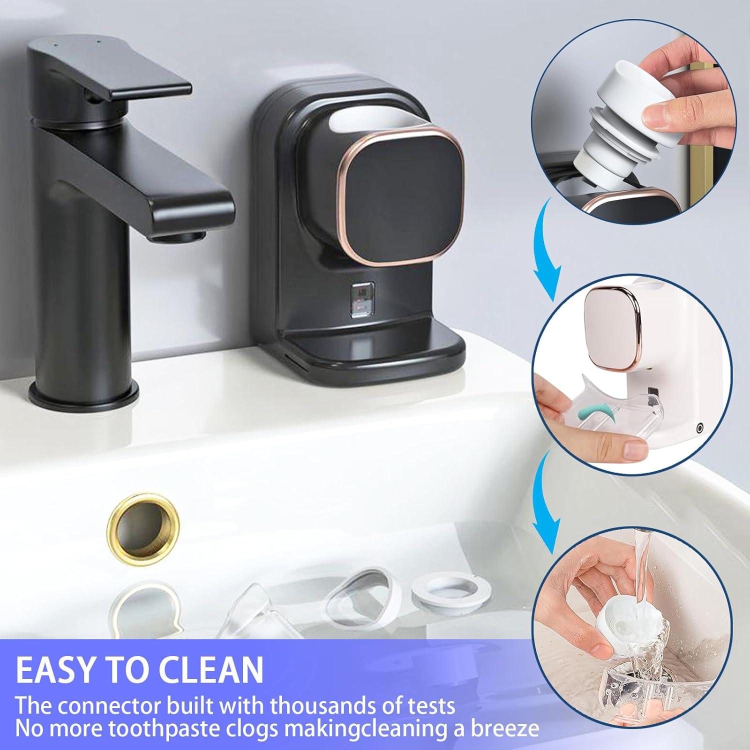 Dispensador Automático de Pasta de Dientes Wekity Negro