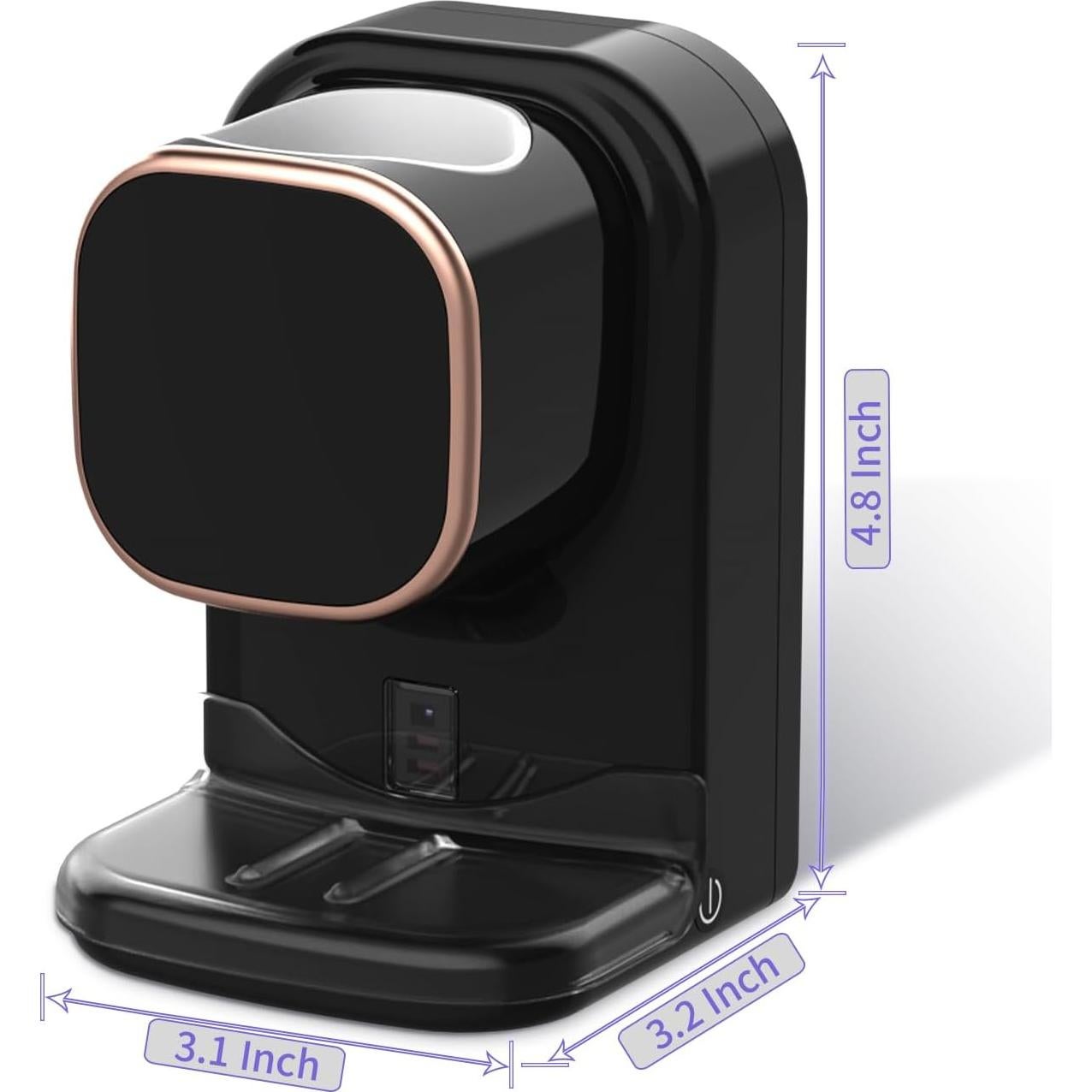 Dispensador Automático de Pasta de Dientes Wekity Negro