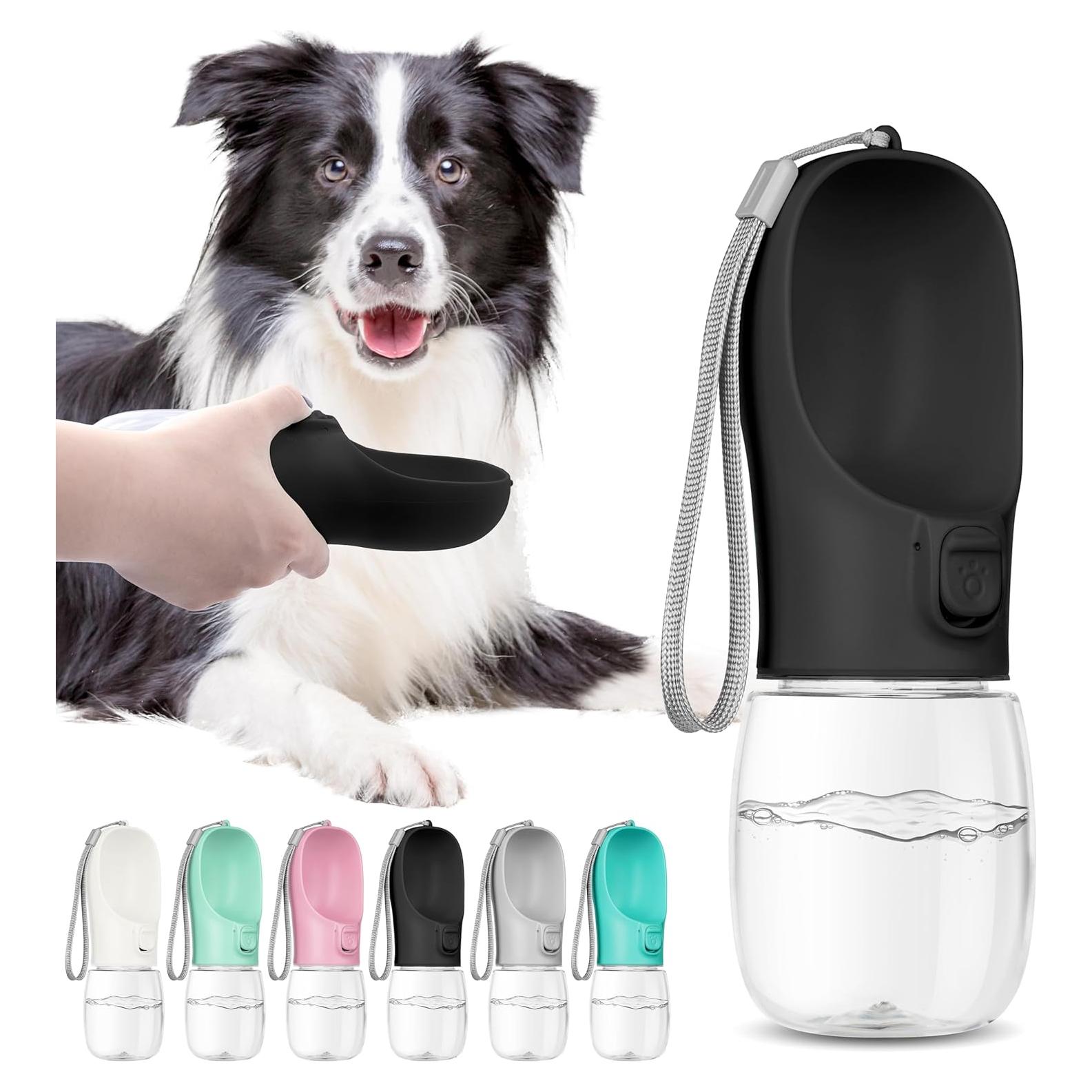 Botella de Agua Portátil para Perros Maiiu 350ml a Prueba de Fugas