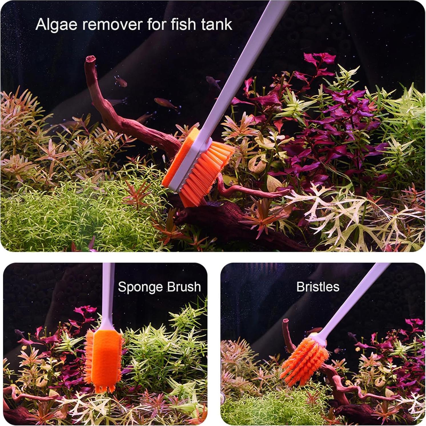 Limpiador de Acuarios Vimvins 30 cm - Raspador de Algas